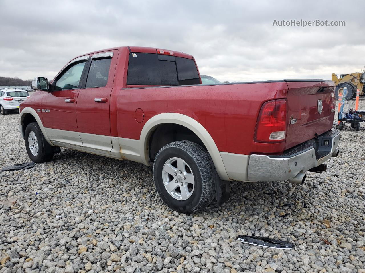 2010 Dodge Ram 1500  Red vin: 1D7RV1GT3AS184683