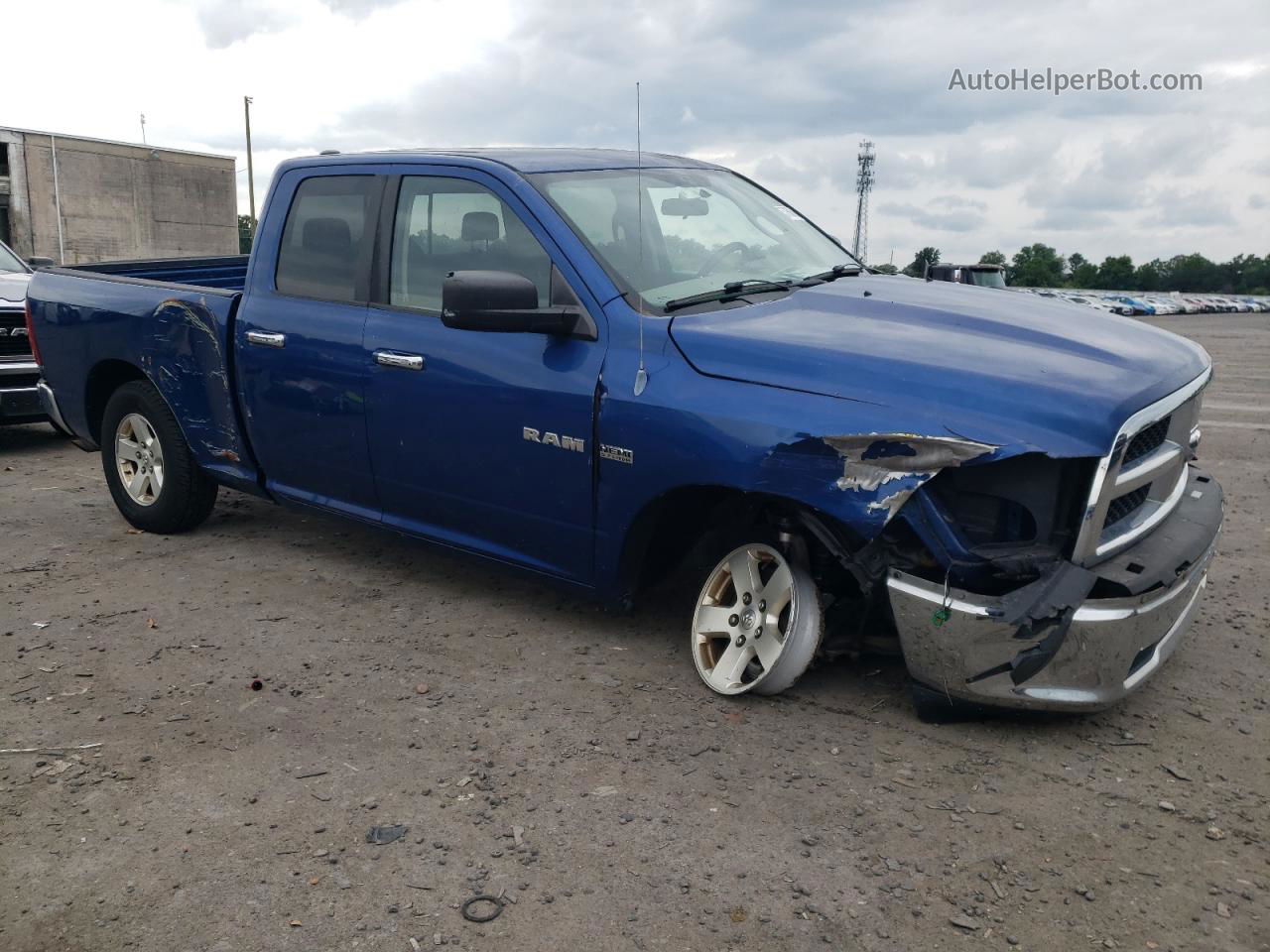 2010 Dodge Ram 1500  Синий vin: 1D7RV1GT3AS236068