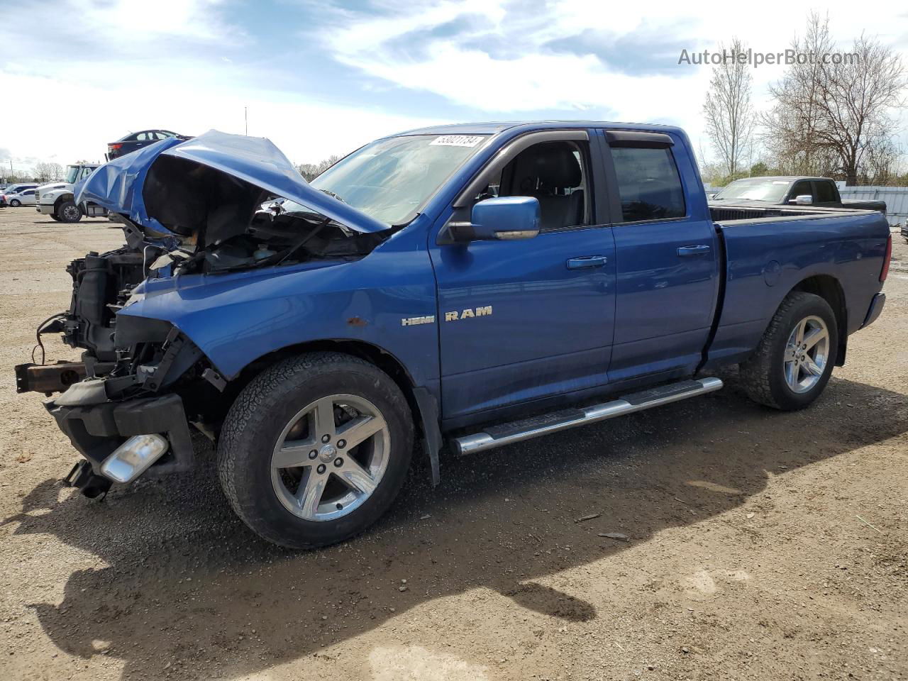 2010 Dodge Ram 1500  Blue vin: 1D7RV1GT4AS136870