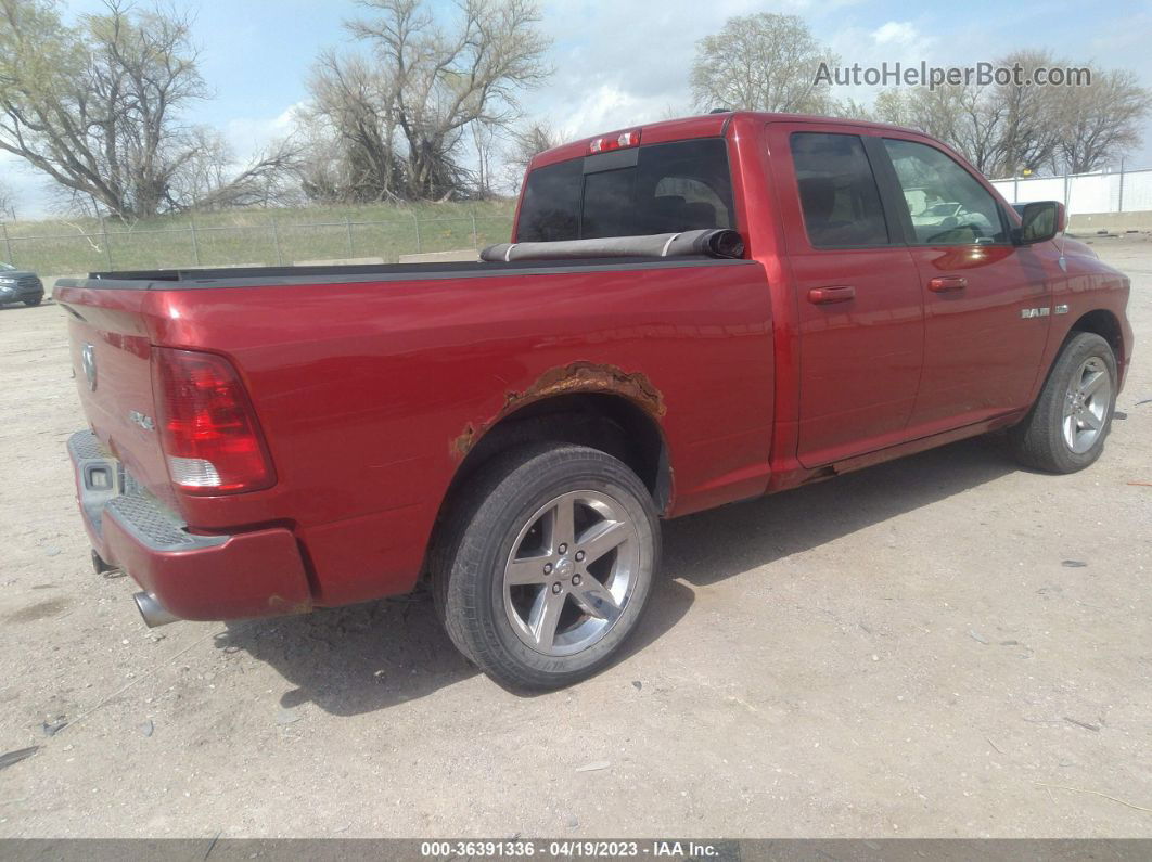 2010 Dodge Ram 1500 Sport Red vin: 1D7RV1GT4AS175054