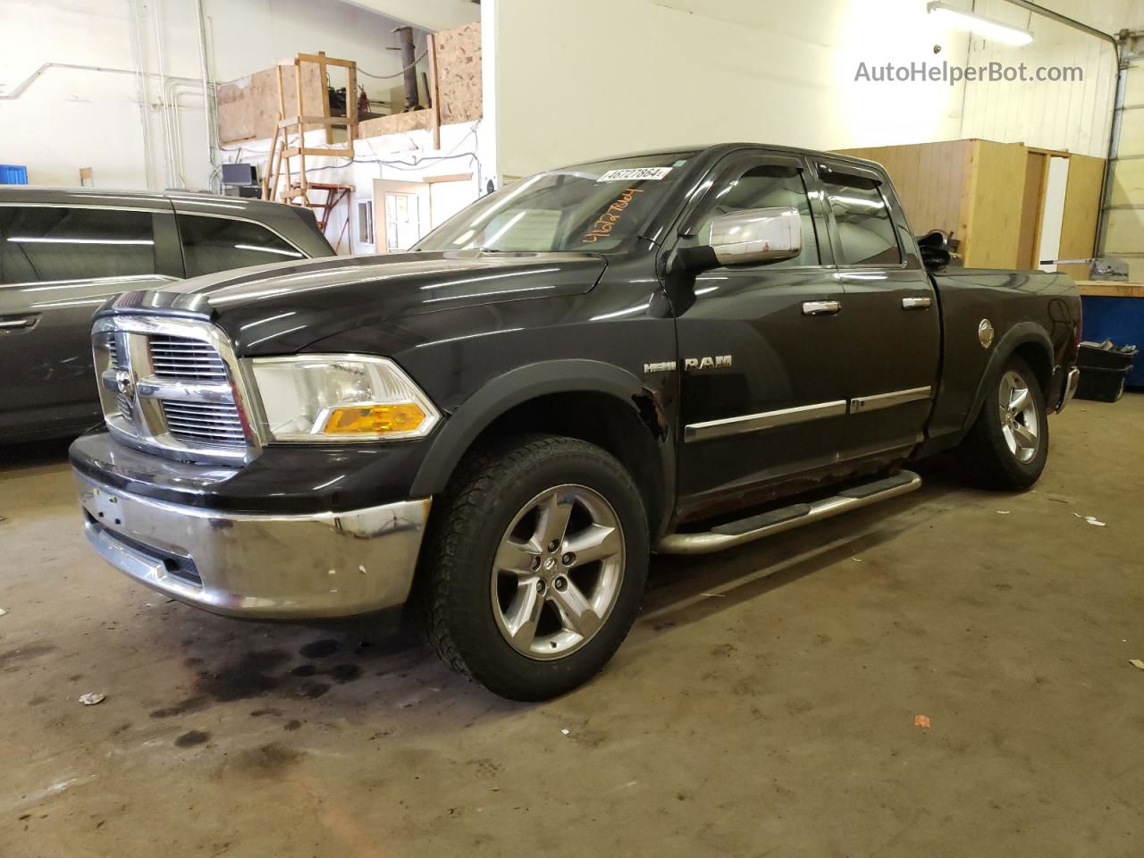 2010 Dodge Ram 1500  Black vin: 1D7RV1GT5AS117535