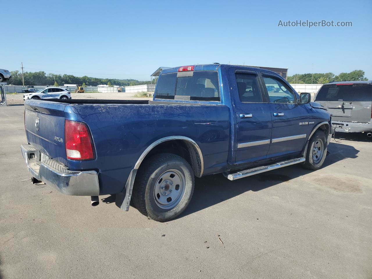 2010 Dodge Ram 1500  Синий vin: 1D7RV1GT5AS130401