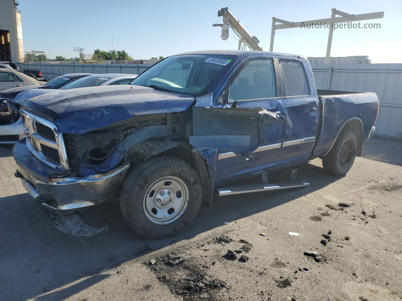 2010 Dodge Ram 1500  Blue vin: 1D7RV1GT5AS130401