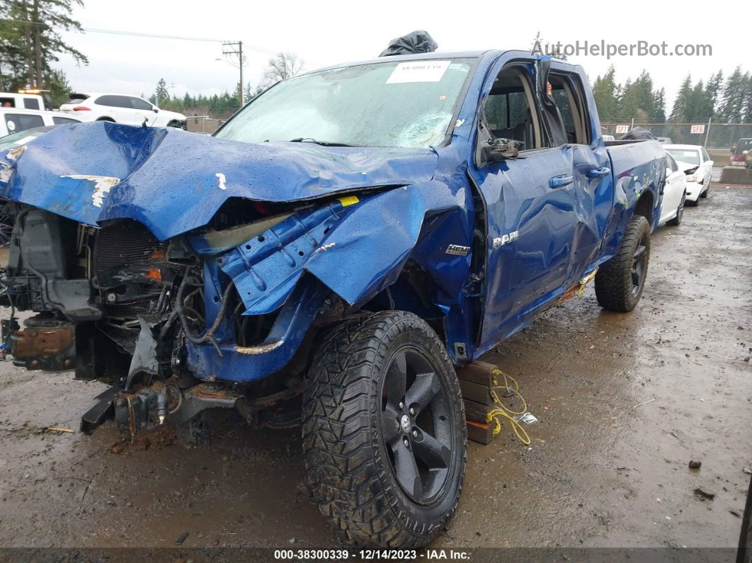 2010 Dodge Ram 1500 Slt/sport/trx Blue vin: 1D7RV1GT5AS192669