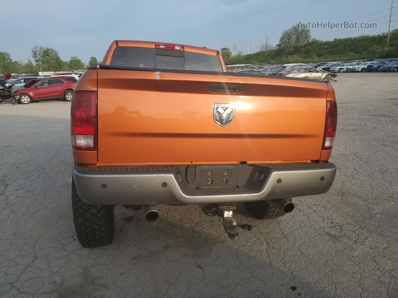 2010 Dodge Ram 1500  Orange vin: 1D7RV1GT7AS175209