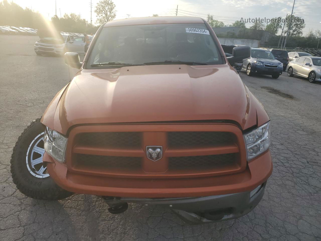 2010 Dodge Ram 1500  Orange vin: 1D7RV1GT7AS175209