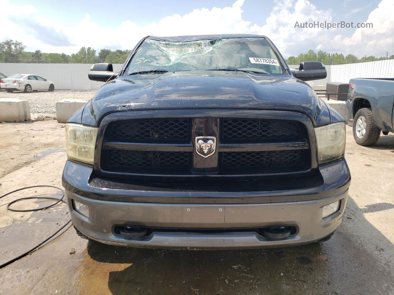 2010 Dodge Ram 1500  Black vin: 1D7RV1GT7AS191104