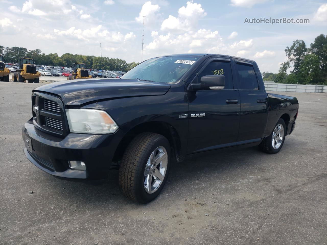 2010 Dodge Ram 1500  Black vin: 1D7RV1GT7AS257599