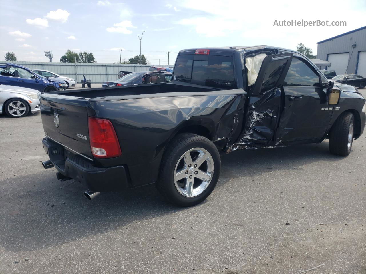 2010 Dodge Ram 1500  Black vin: 1D7RV1GT7AS257599