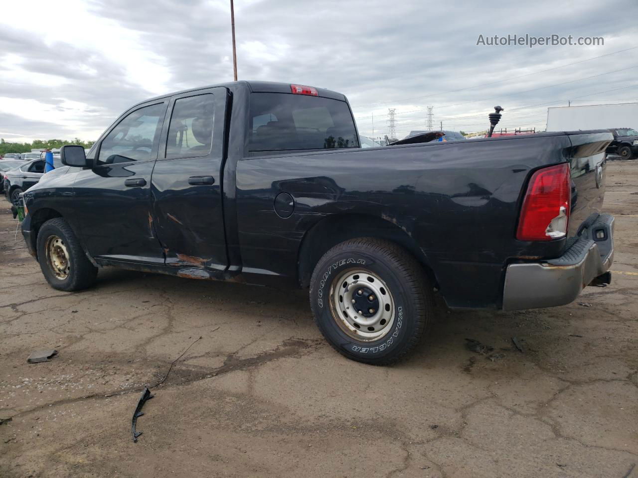 2010 Dodge Ram 1500  Black vin: 1D7RV1GT8AS193301