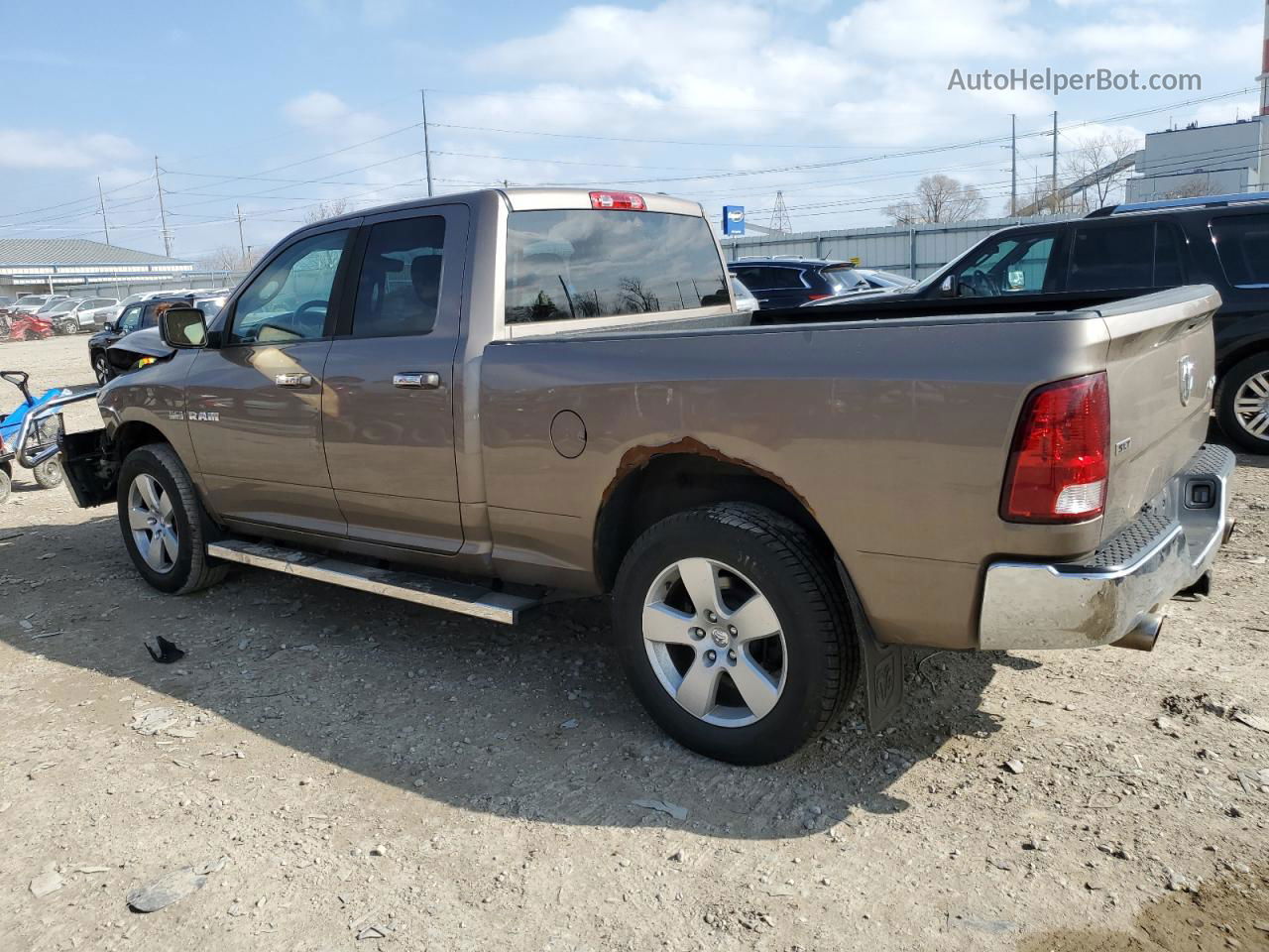 2010 Dodge Ram 1500  Tan vin: 1D7RV1GT8AS236342