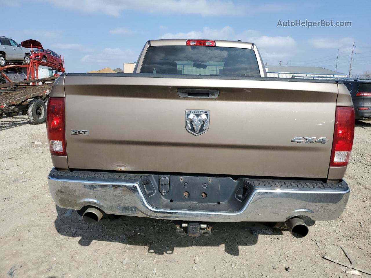 2010 Dodge Ram 1500  Tan vin: 1D7RV1GT8AS236342