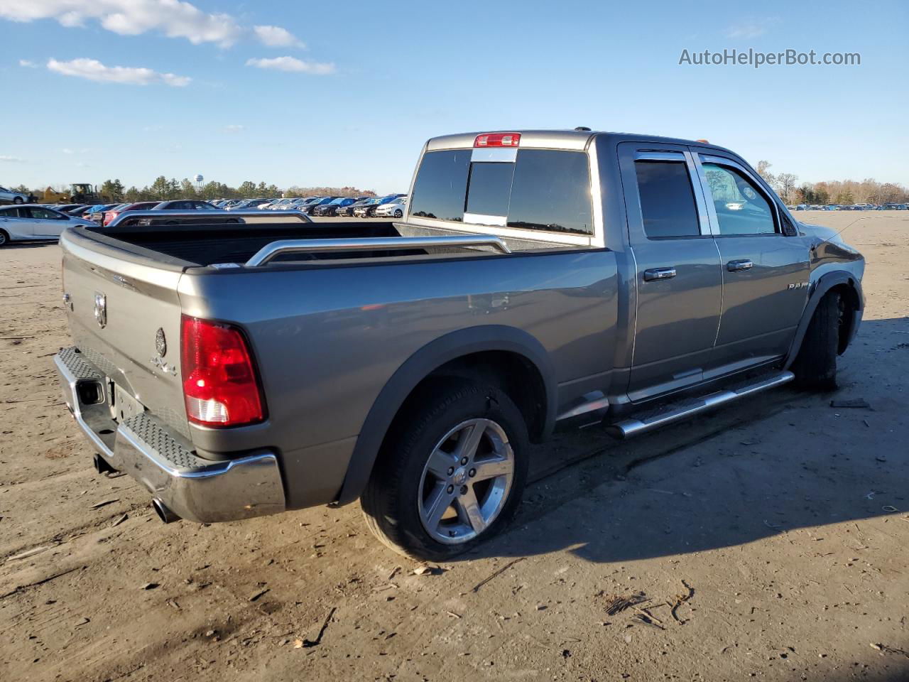 2010 Dodge Ram 1500  Gray vin: 1D7RV1GT8AS257093