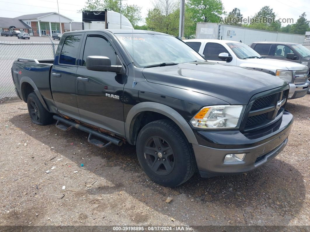 2010 Dodge Ram 1500 Slt/sport/trx Black vin: 1D7RV1GTXAS153270