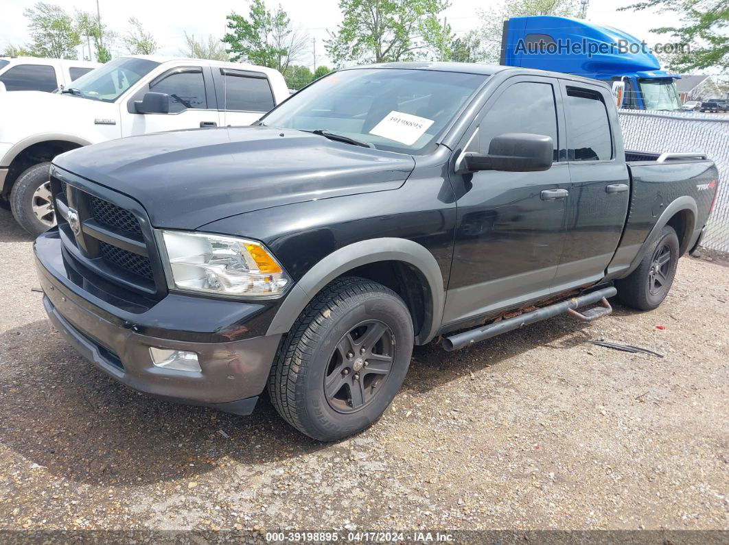 2010 Dodge Ram 1500 Slt/sport/trx Black vin: 1D7RV1GTXAS153270