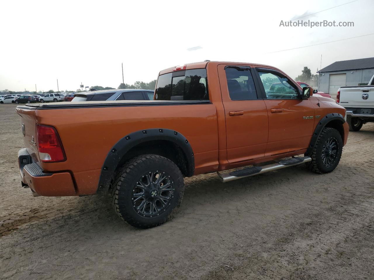 2010 Dodge Ram 1500  Orange vin: 1D7RV1GTXAS176712