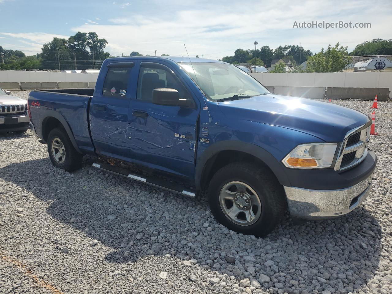 2010 Dodge Ram 1500  Blue vin: 1D7RV1GTXAS224399