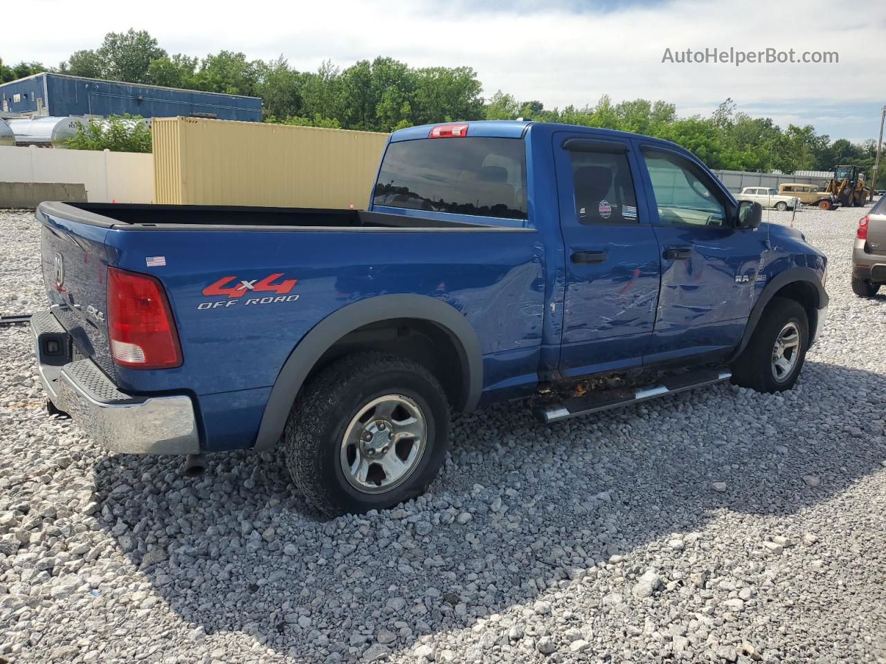 2010 Dodge Ram 1500  Blue vin: 1D7RV1GTXAS224399