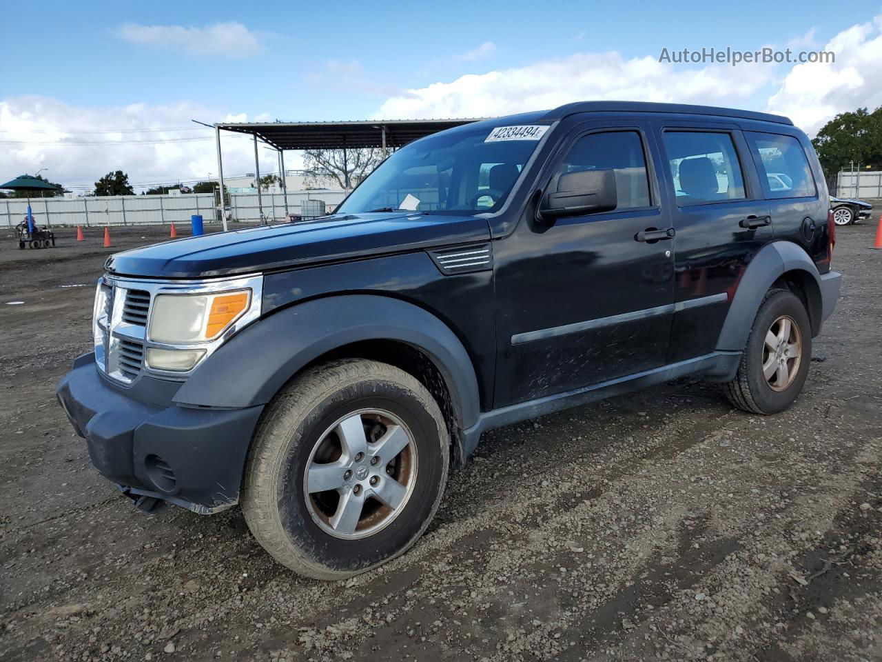 2008 Dodge Nitro Sxt Black vin: 1D8GT28K08W177827