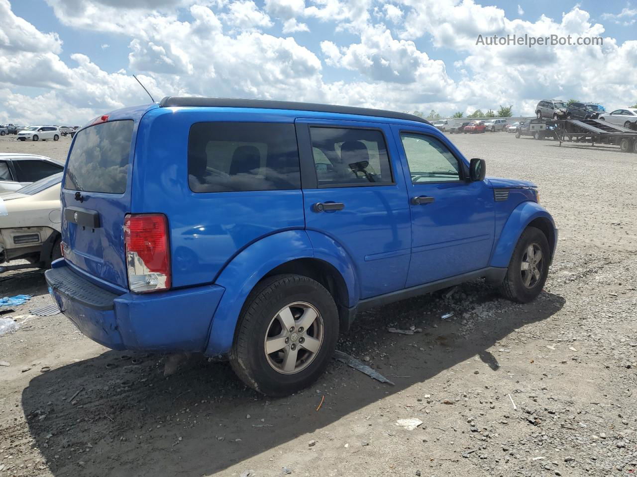 2008 Dodge Nitro Sxt Blue vin: 1D8GT28K18W163807