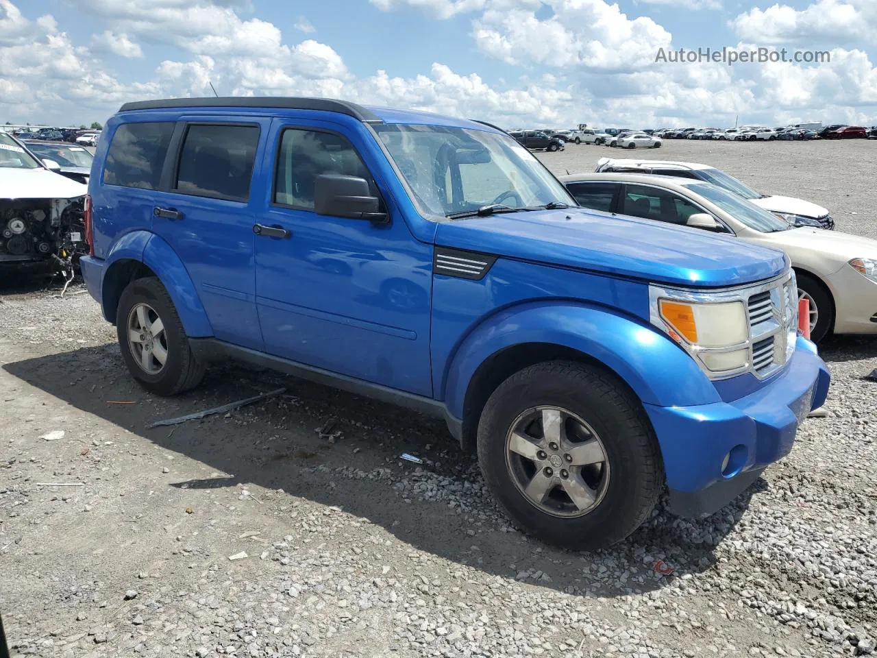 2008 Dodge Nitro Sxt Blue vin: 1D8GT28K18W163807