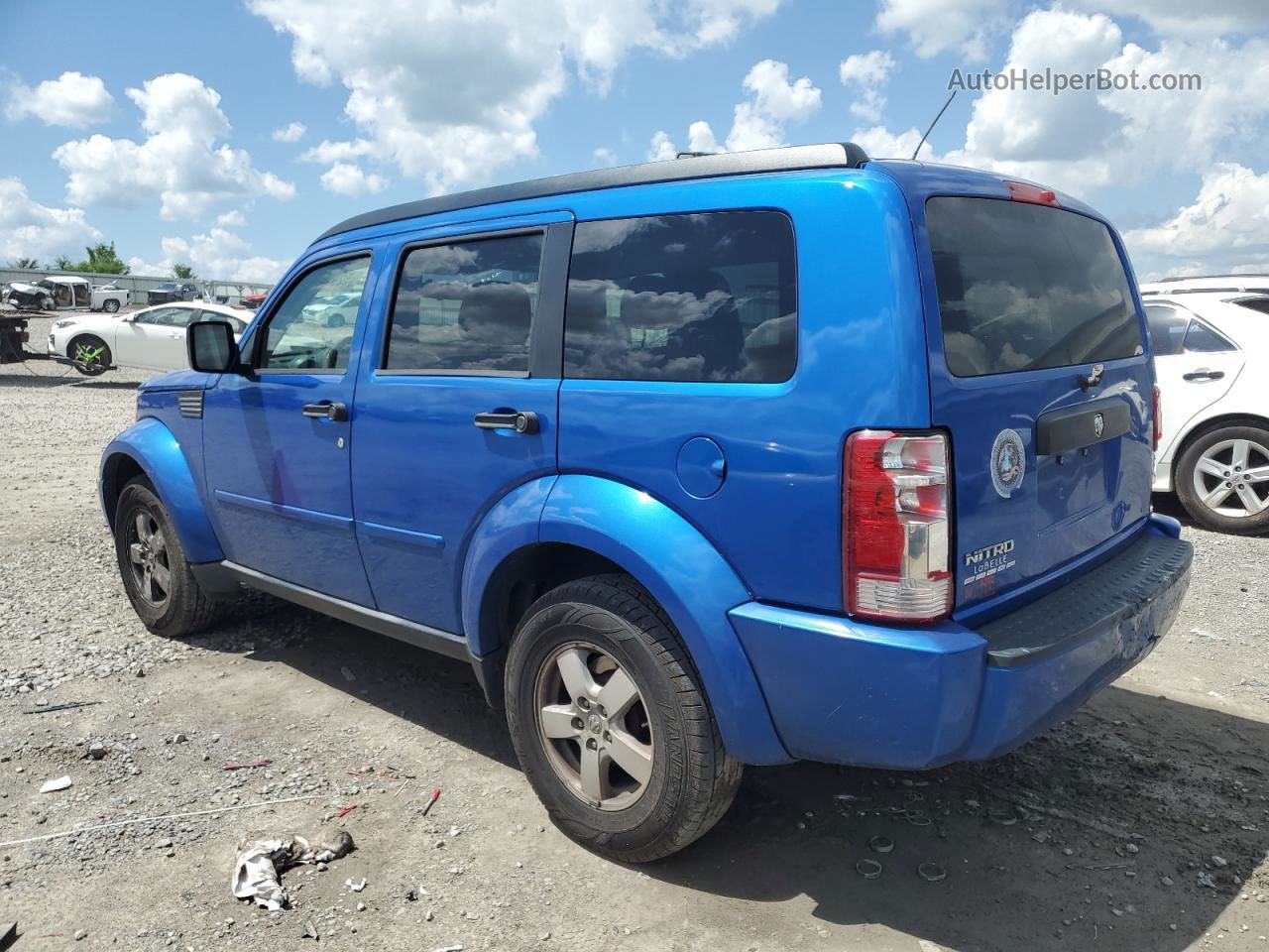 2008 Dodge Nitro Sxt Blue vin: 1D8GT28K18W163807