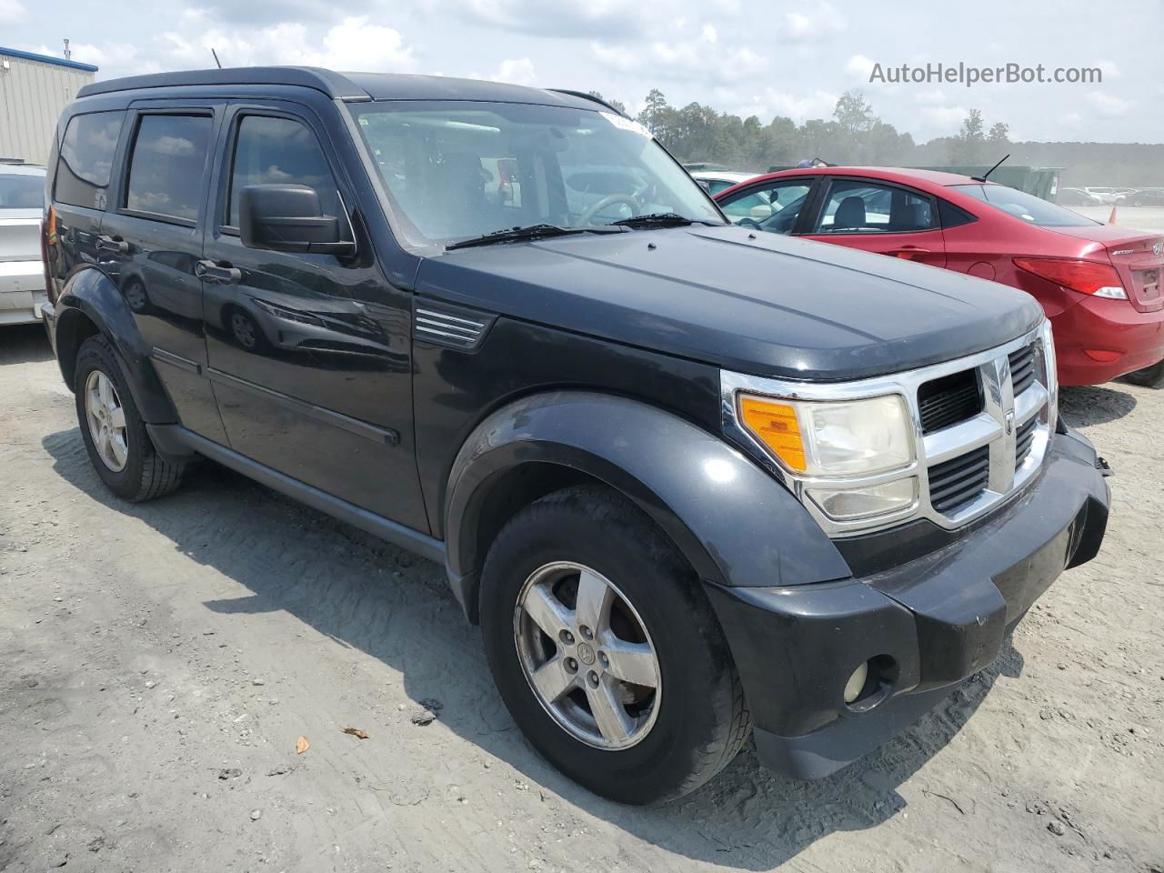 2008 Dodge Nitro Sxt Черный vin: 1D8GT28K28W104541