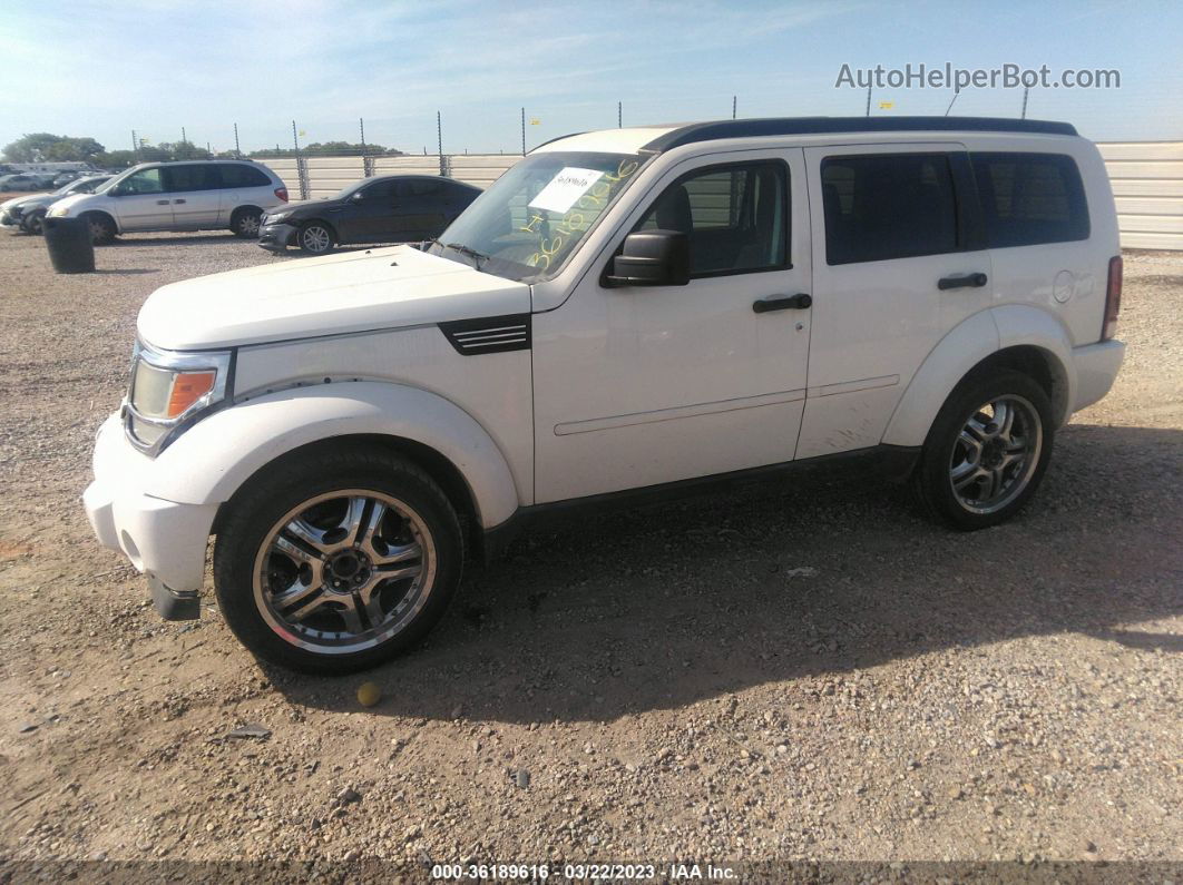 2008 Dodge Nitro Sxt White vin: 1D8GT28K28W107262