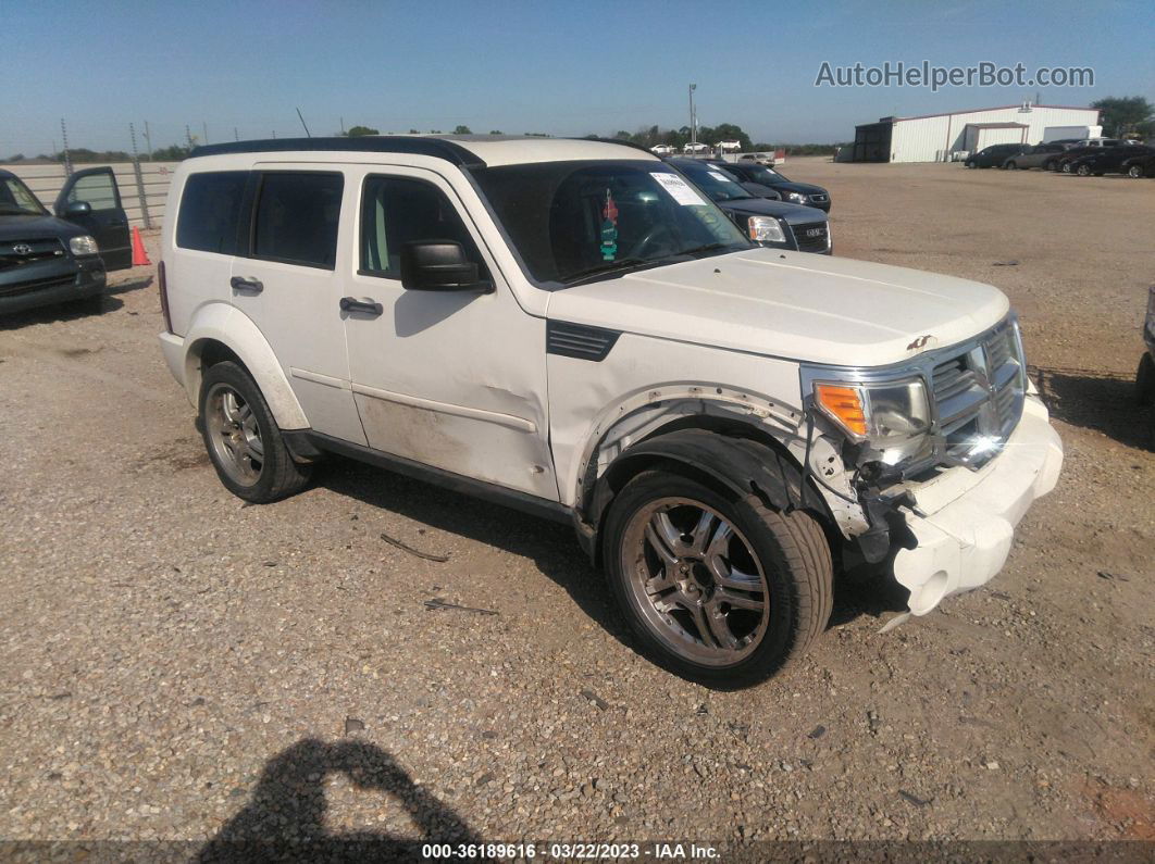 2008 Dodge Nitro Sxt White vin: 1D8GT28K28W107262