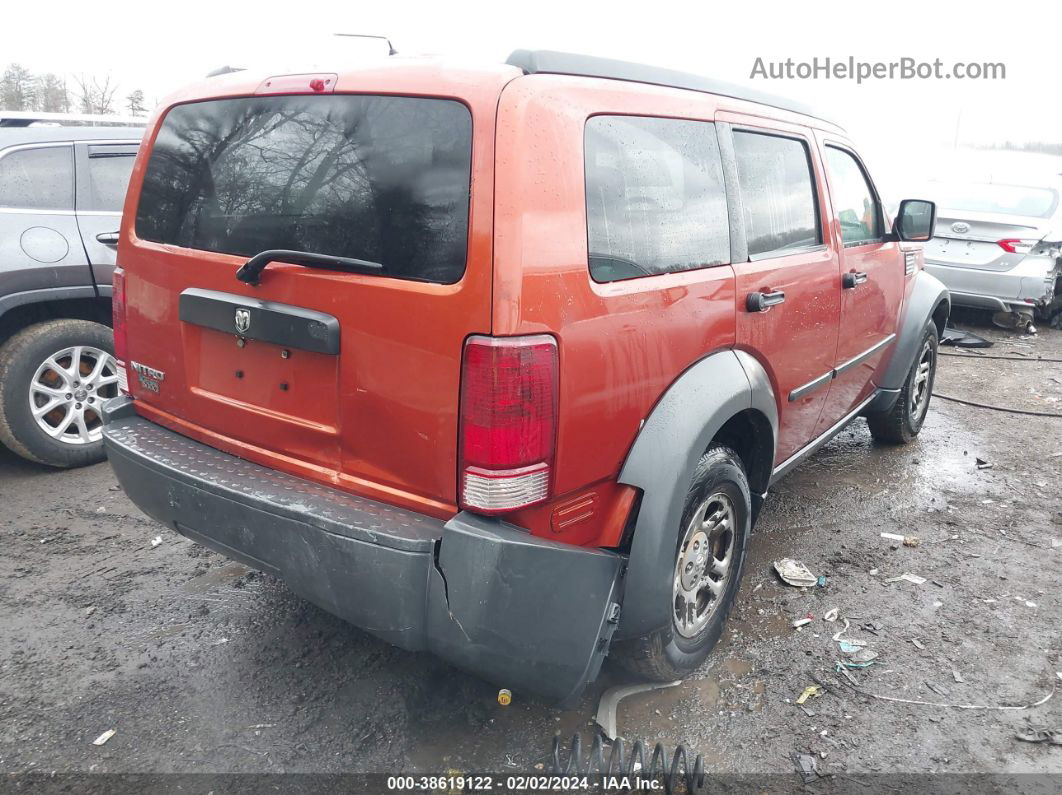 2008 Dodge Nitro Sxt Orange vin: 1D8GT28K38W100482