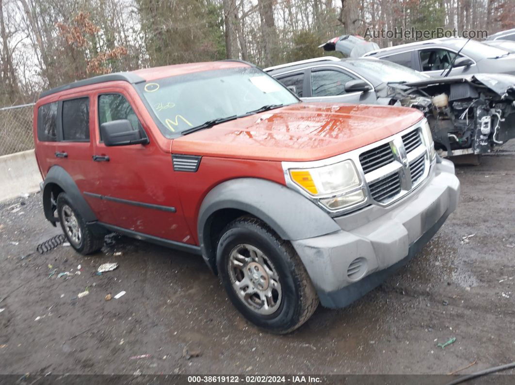 2008 Dodge Nitro Sxt Orange vin: 1D8GT28K38W100482