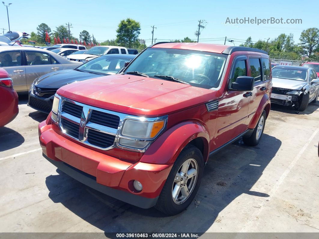 2008 Dodge Nitro Sxt Красный vin: 1D8GT28K38W104399