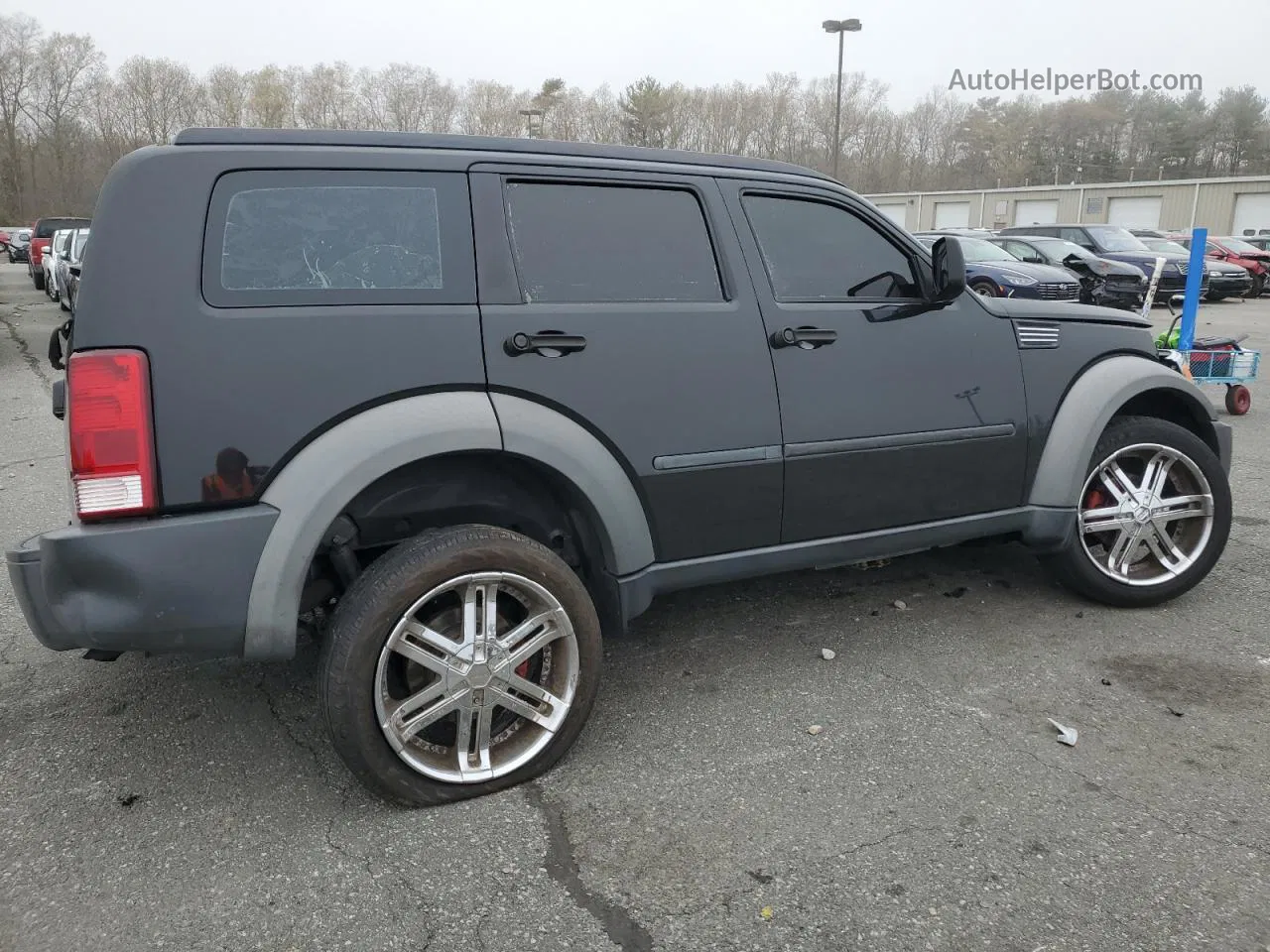 2008 Dodge Nitro Sxt Black vin: 1D8GT28K38W110588