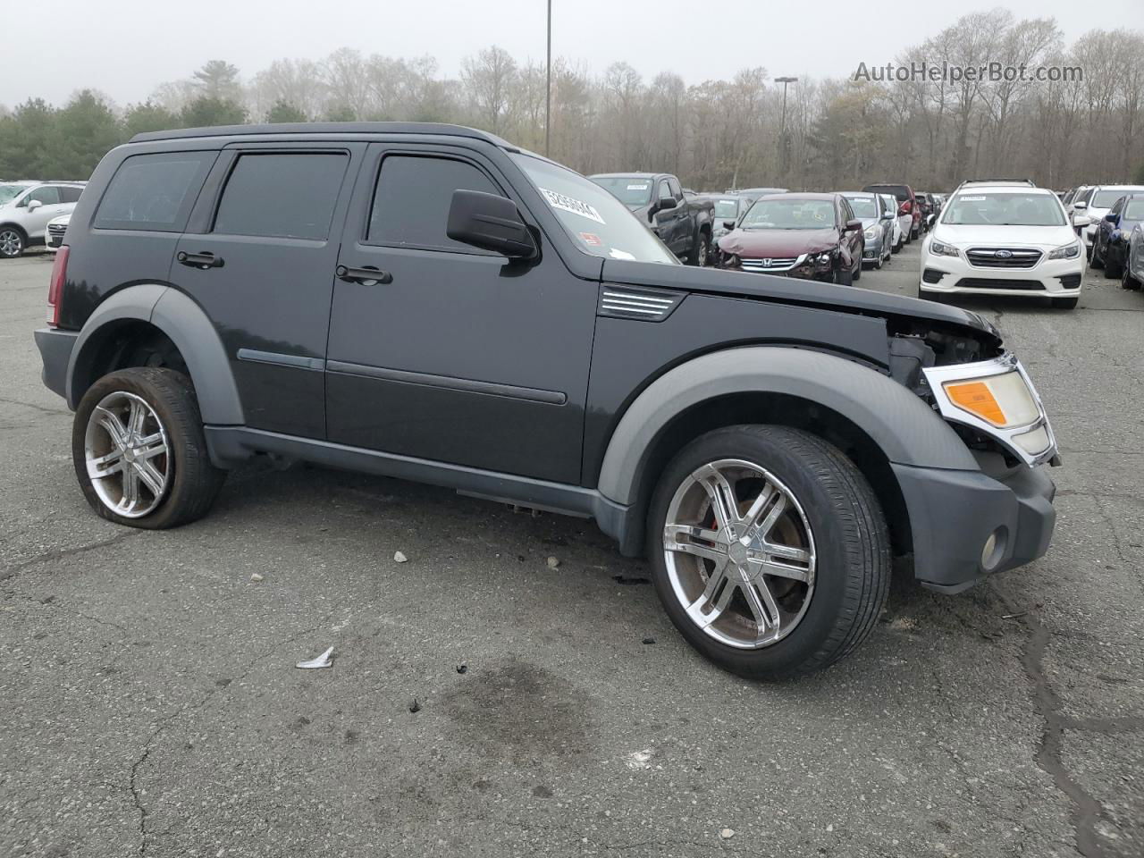 2008 Dodge Nitro Sxt Black vin: 1D8GT28K38W110588