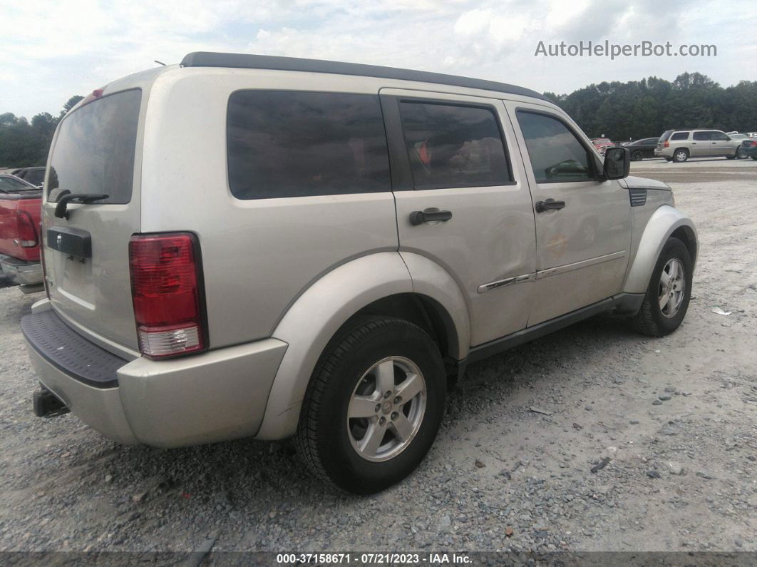 2008 Dodge Nitro Sxt Cream vin: 1D8GT28K38W167860