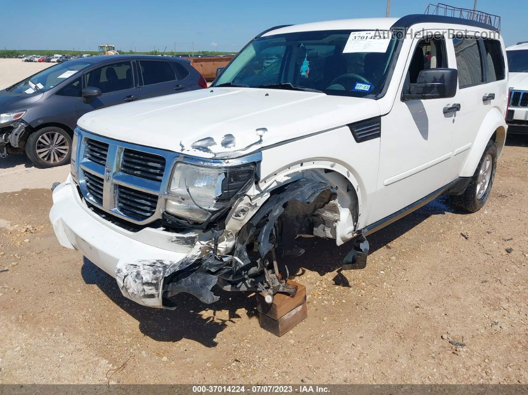 2008 Dodge Nitro Sxt White vin: 1D8GT28K48W199121