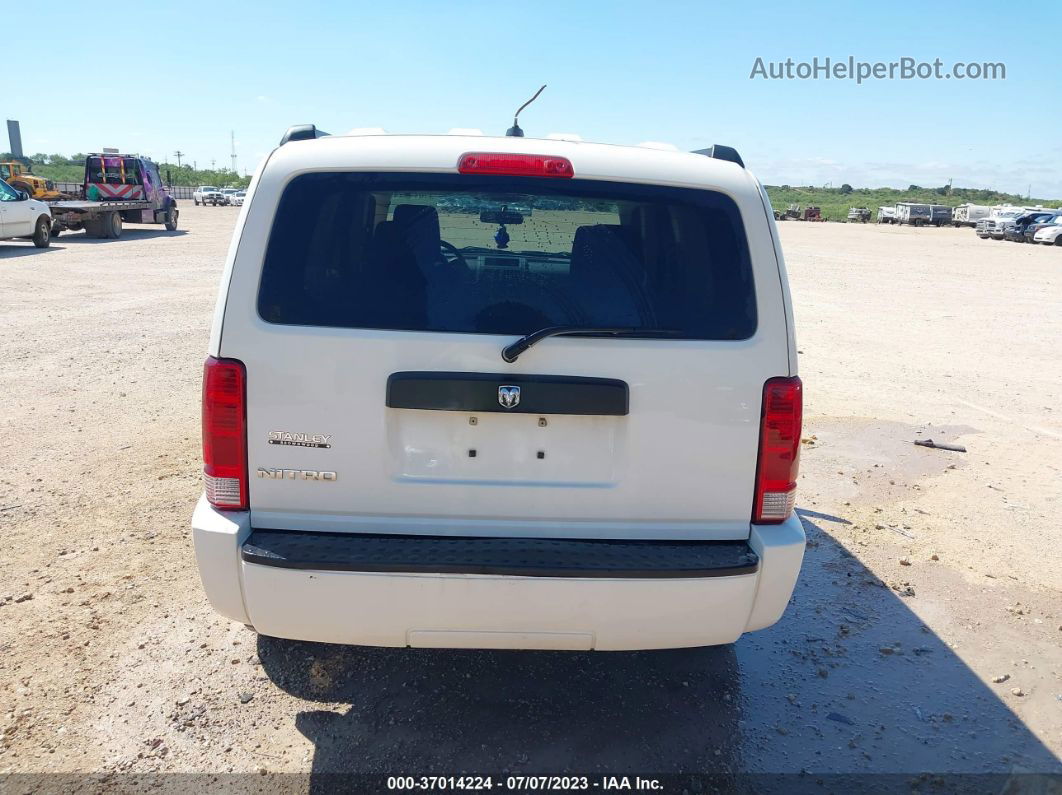 2008 Dodge Nitro Sxt White vin: 1D8GT28K48W199121