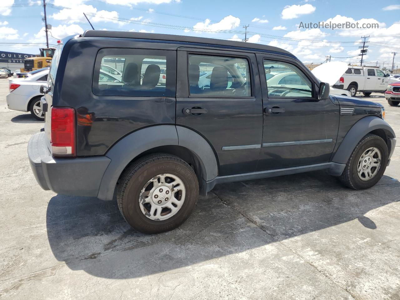 2008 Dodge Nitro Sxt Черный vin: 1D8GT28K48W284735