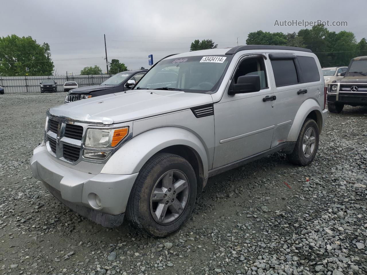 2008 Dodge Nitro Sxt Silver vin: 1D8GT28K58W273999