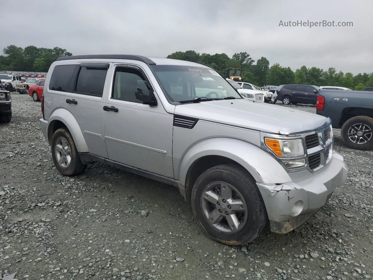 2008 Dodge Nitro Sxt Silver vin: 1D8GT28K58W273999