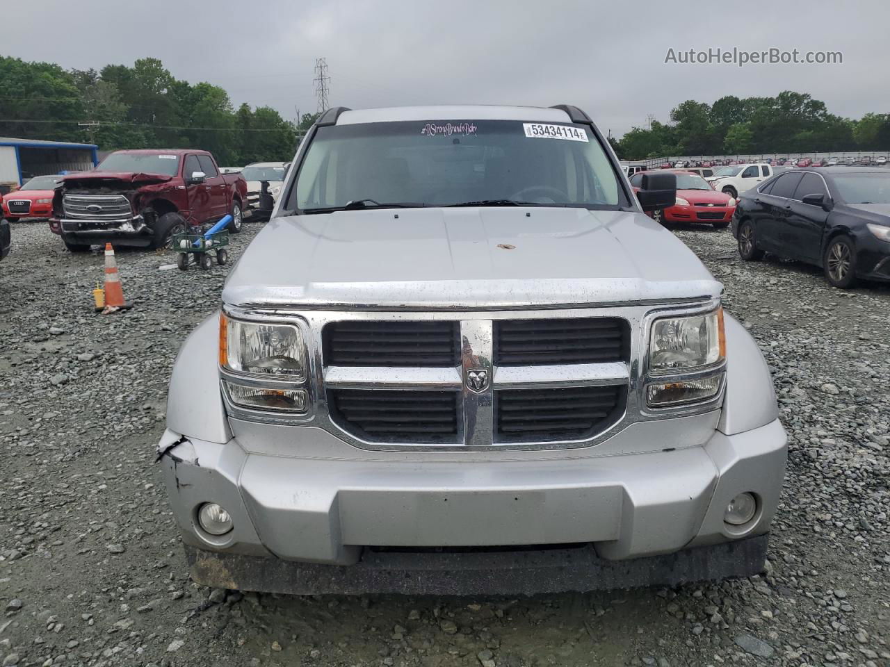 2008 Dodge Nitro Sxt Silver vin: 1D8GT28K58W273999