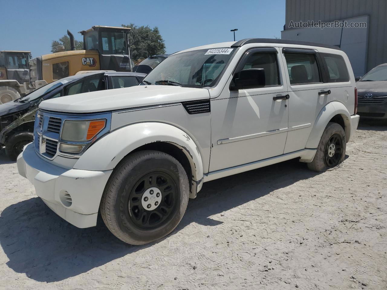 2008 Dodge Nitro Sxt White vin: 1D8GT28K68W137249