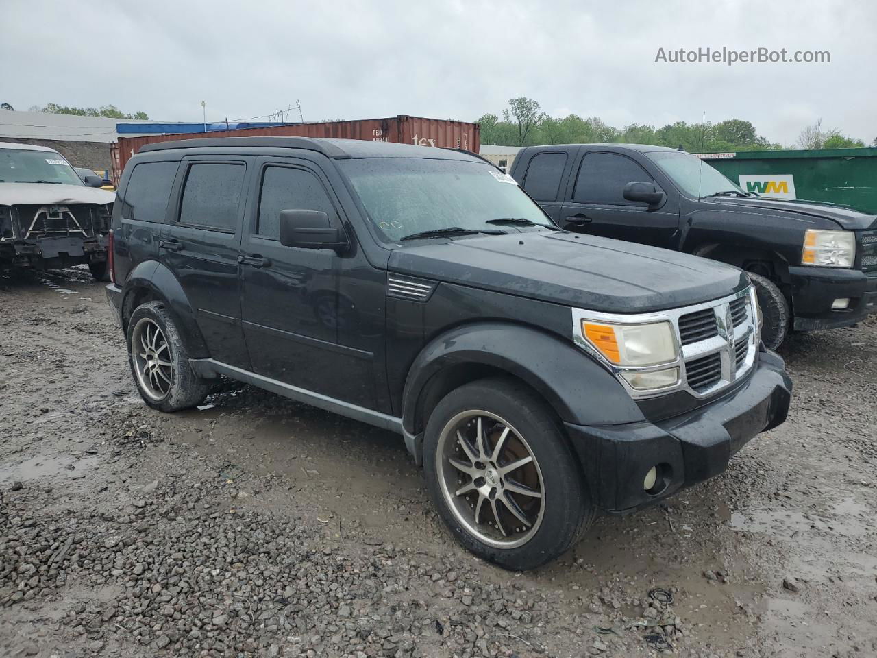 2008 Dodge Nitro Sxt Black vin: 1D8GT28K68W268570