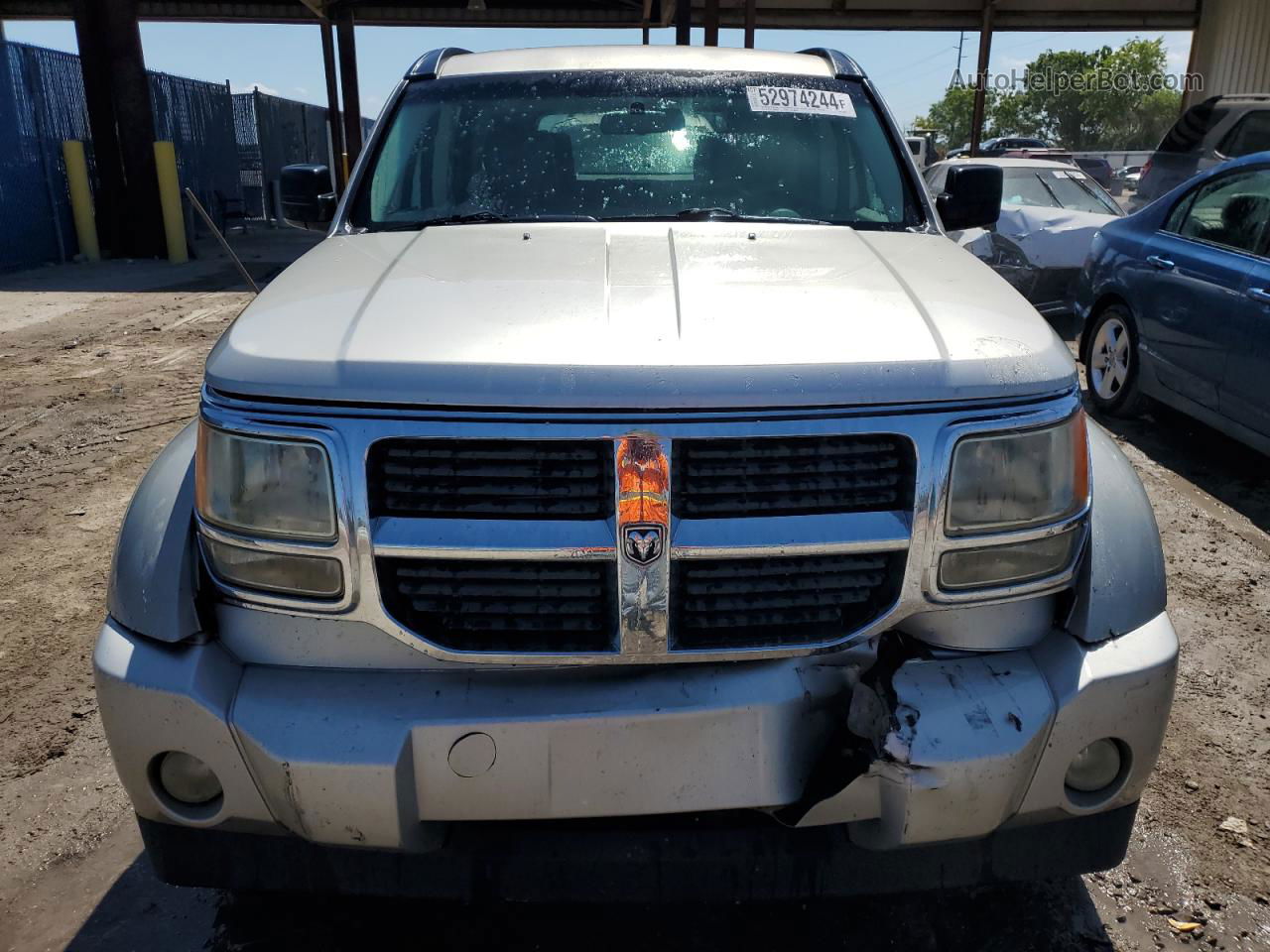 2008 Dodge Nitro Sxt Silver vin: 1D8GT28K78W146462