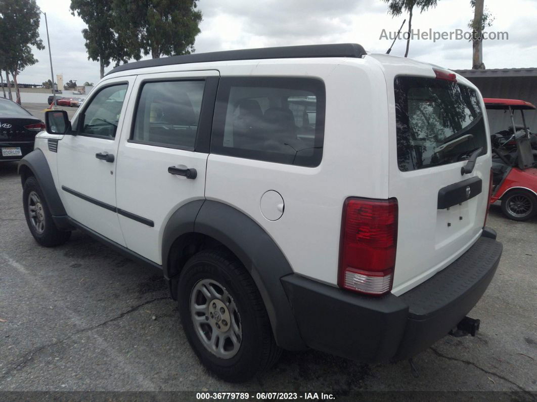 2008 Dodge Nitro Sxt White vin: 1D8GT28K78W214646