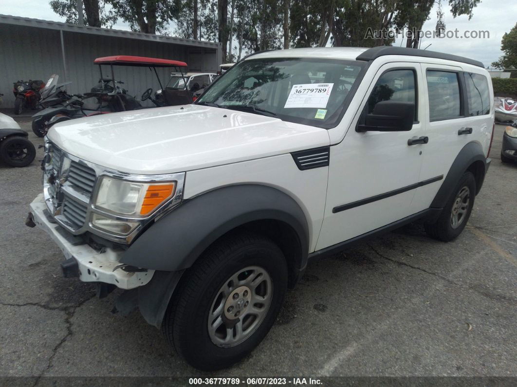 2008 Dodge Nitro Sxt White vin: 1D8GT28K78W214646