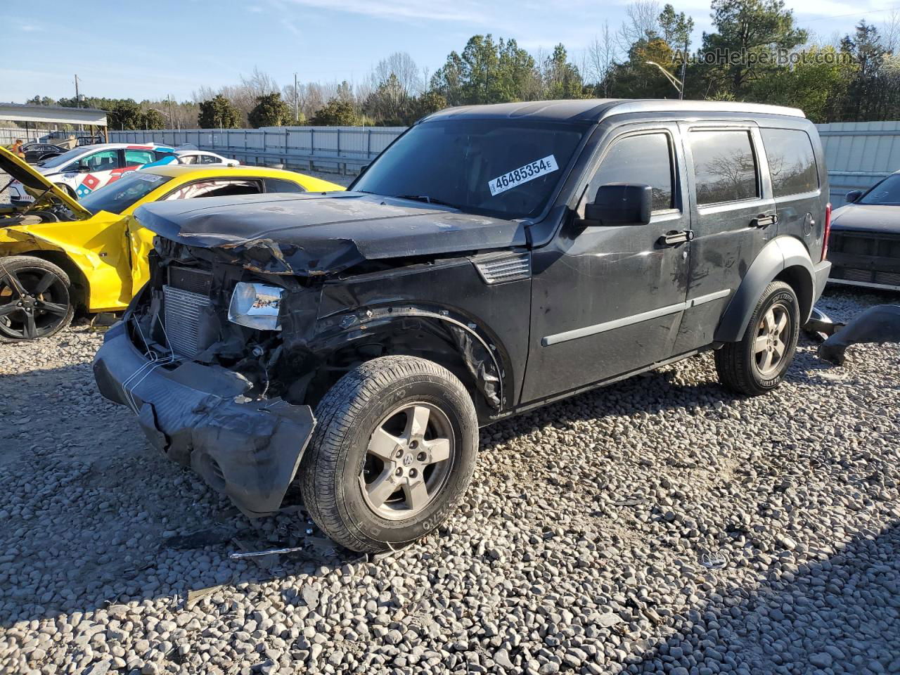 2008 Dodge Nitro Sxt Black vin: 1D8GT28K98W191256