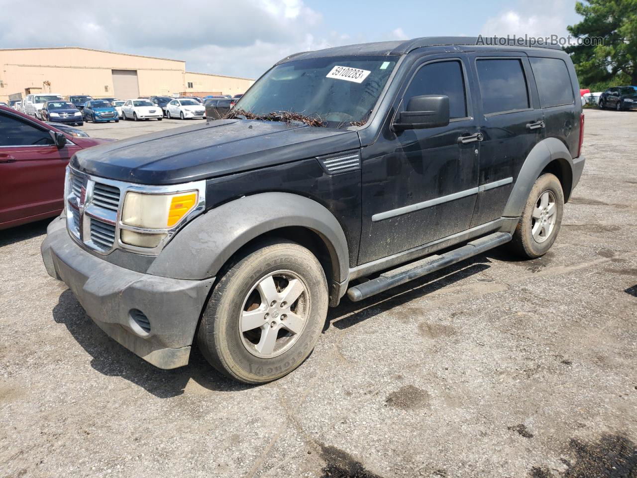 2008 Dodge Nitro Sxt Black vin: 1D8GT28K98W196859