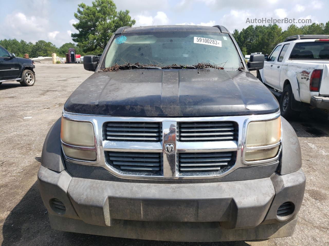 2008 Dodge Nitro Sxt Черный vin: 1D8GT28K98W196859