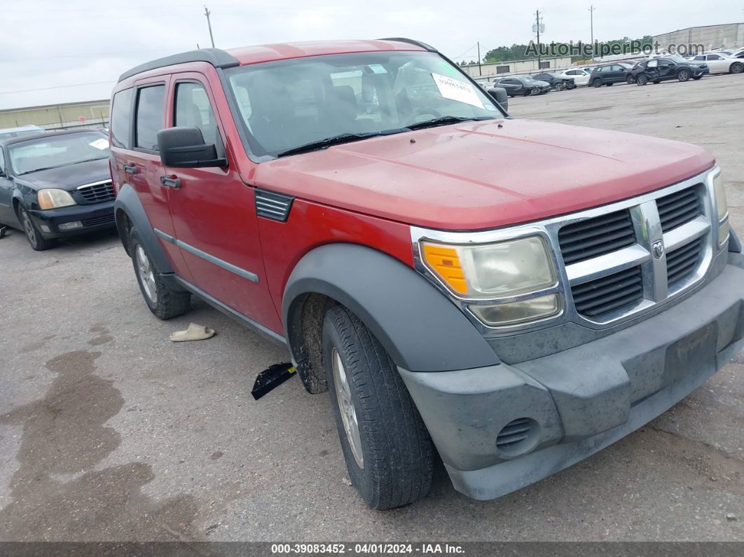 2008 Dodge Nitro Sxt Red vin: 1D8GT28K98W282334